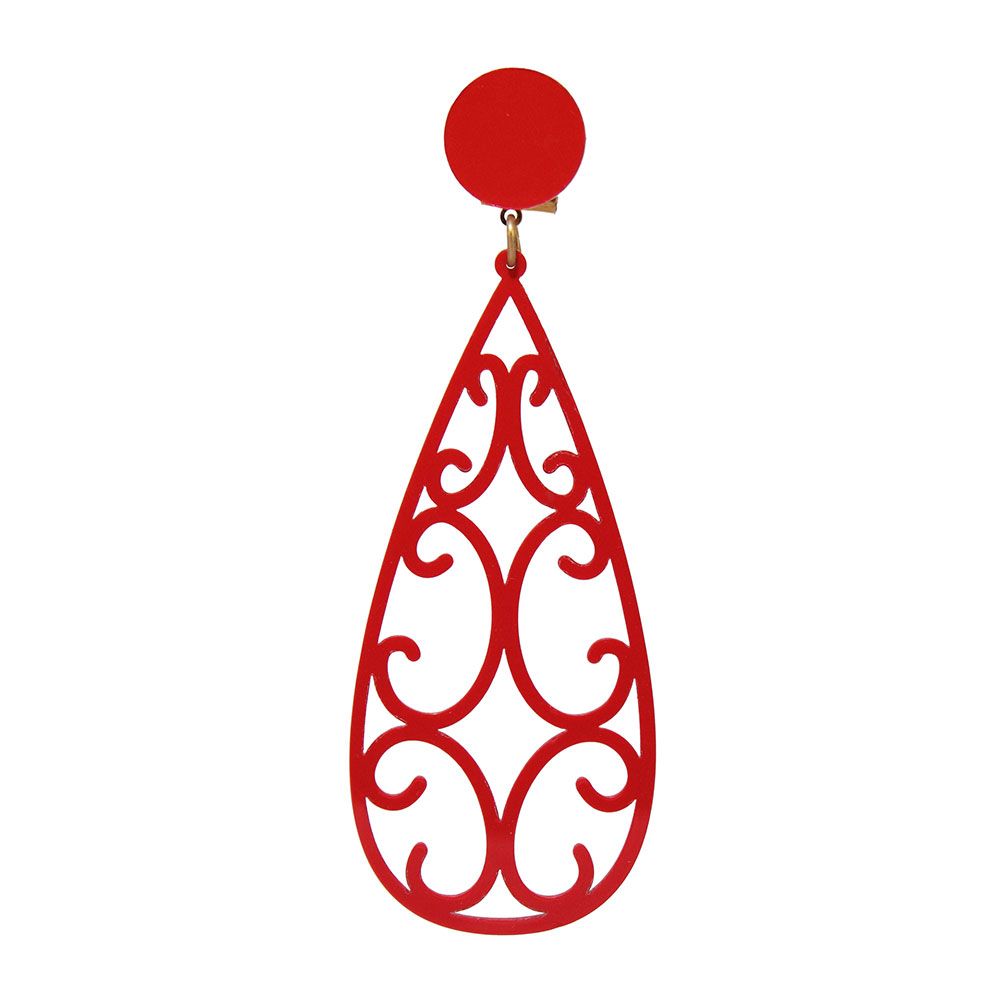 Acetate earring - PEN128